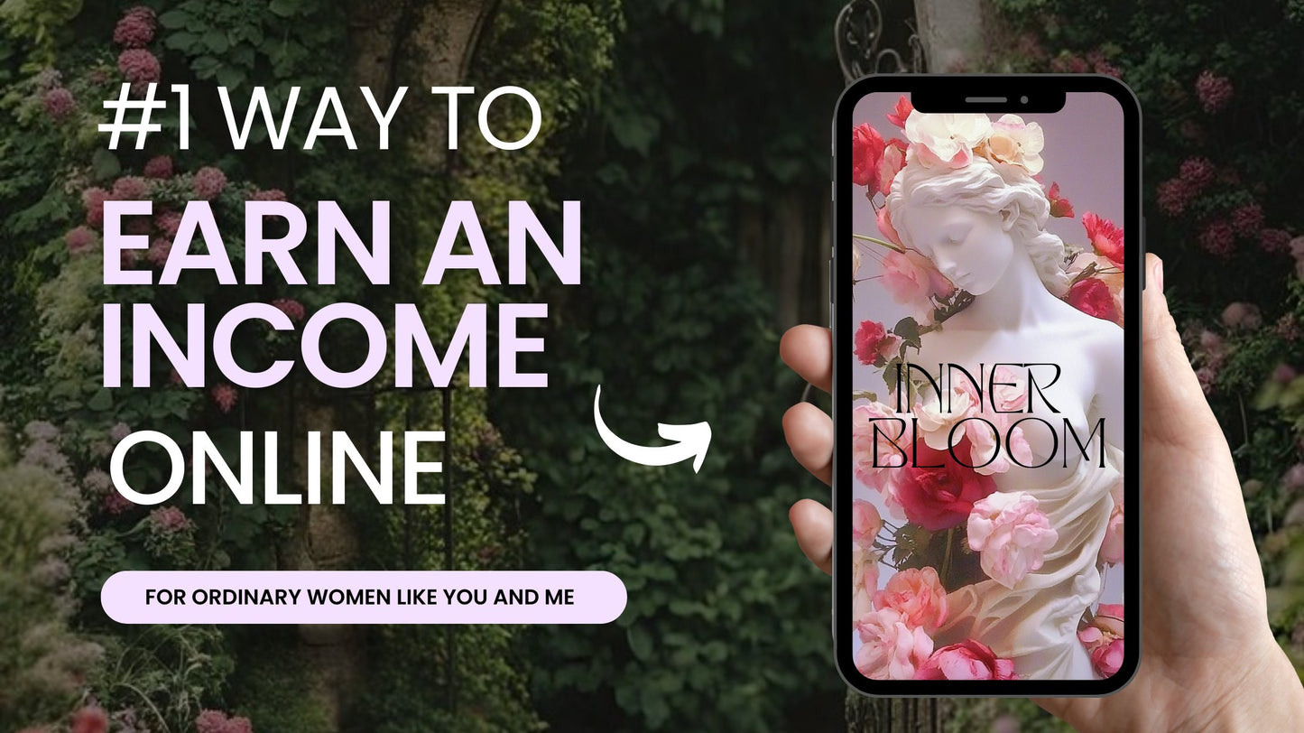 Inner Bloom Women’s Academy: Lifetime Wealth & Well-Being Access + MRR Resell Rights - One-Time Payment of Just $97!