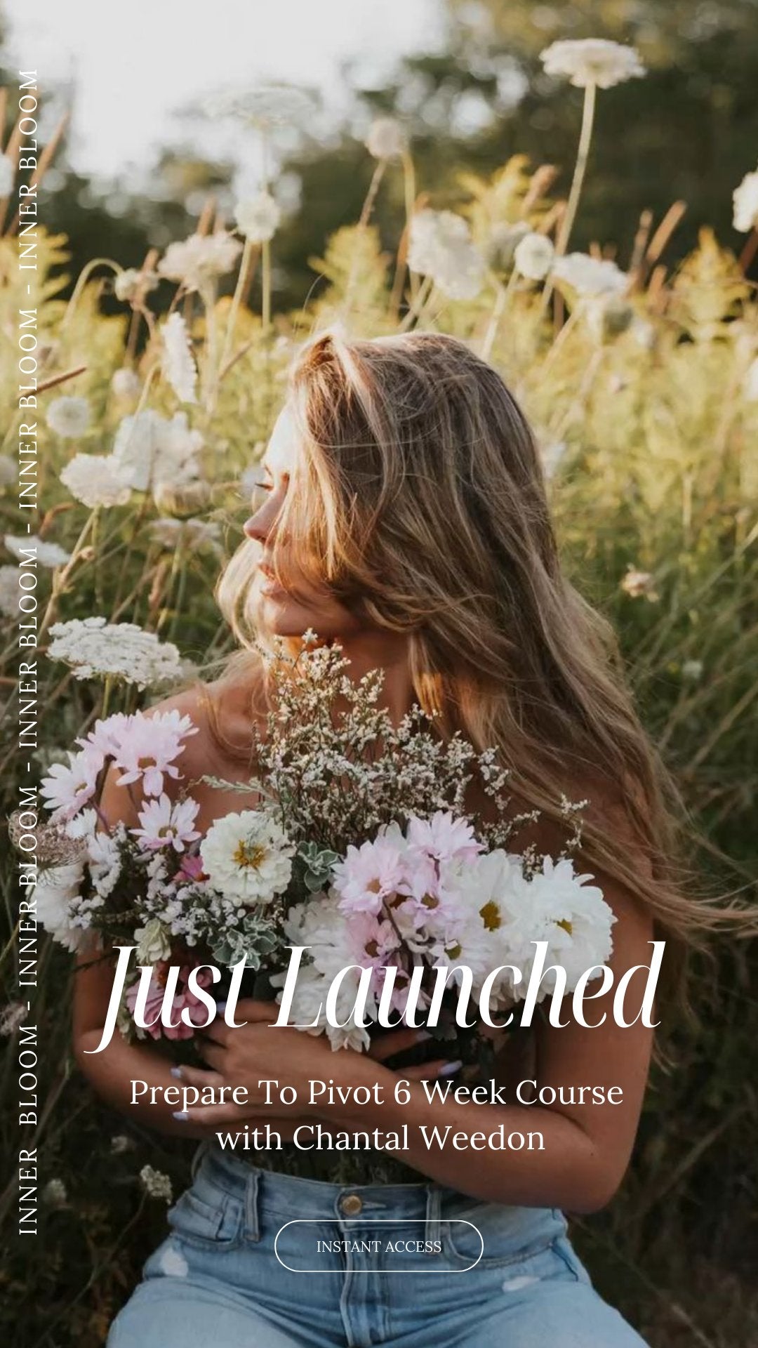 Inner Bloom Women’s Academy: Lifetime Wealth & Well-Being Access + MRR Resell Rights - One-Time Payment of Just $97!