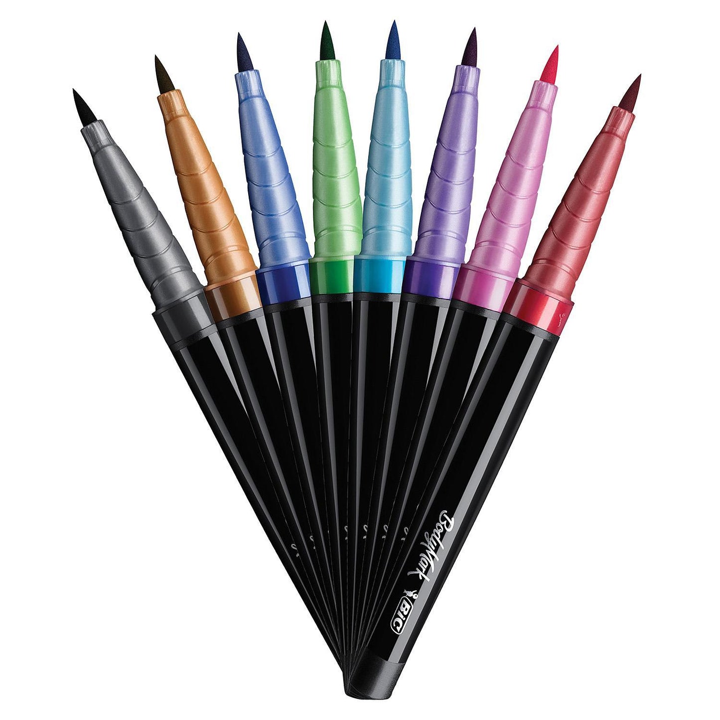 SET OF 9 ASSORTED COLORS BIC BODYMARK TEMPORARY TATTOO MARKERS BODY ART MARKERS M*A*D Minerals Makeup, LLC