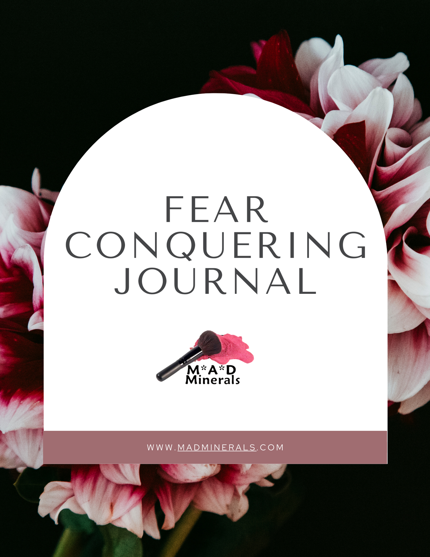 FREE Fear Conquering Journal, Printable Aesthetic, Fearless Writing Journal, Digital Editable Product