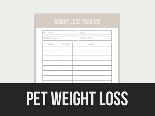 pet weight loss