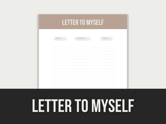 letter to myself