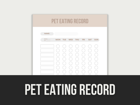 pet eating record