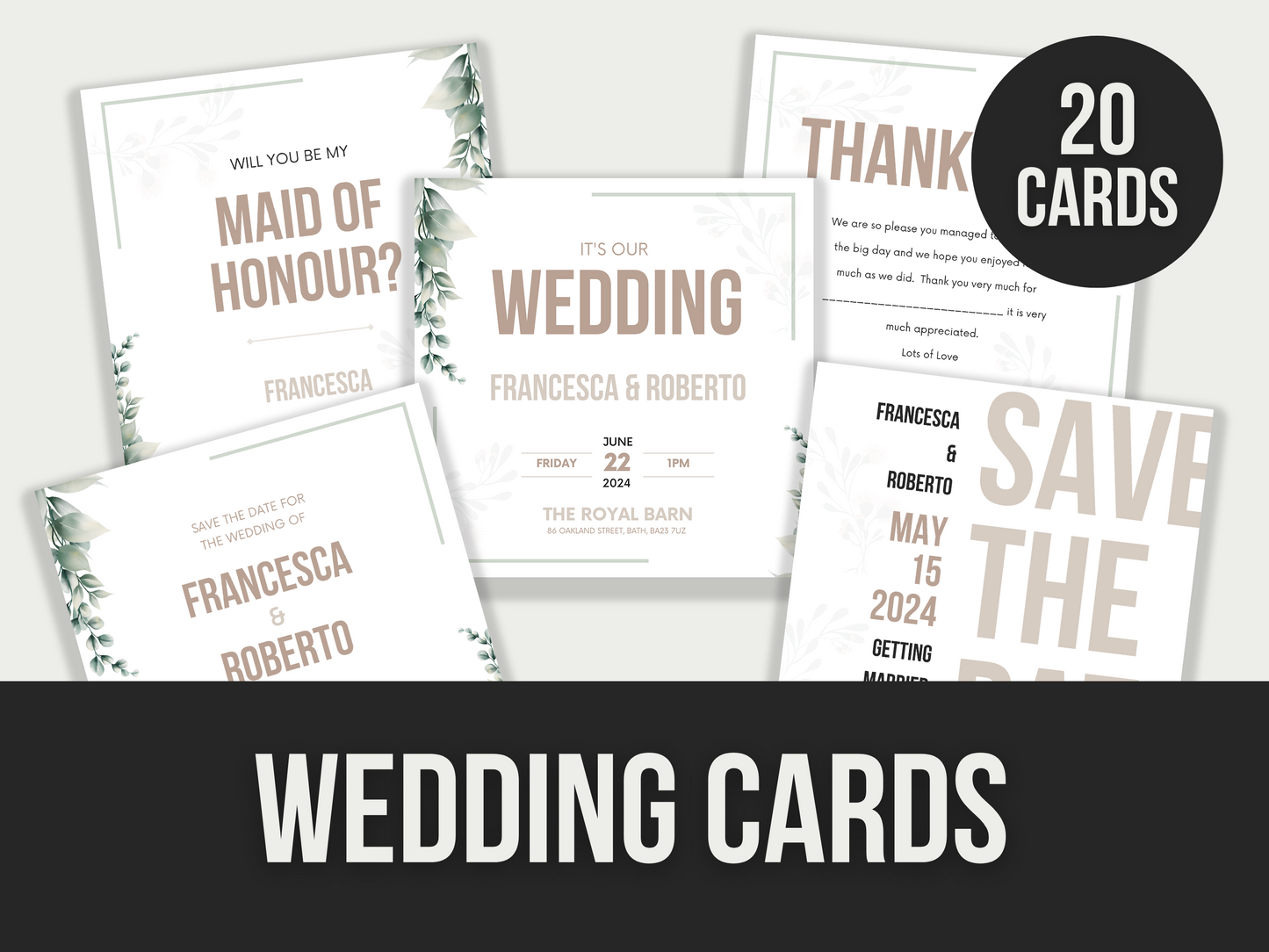 wedding cards