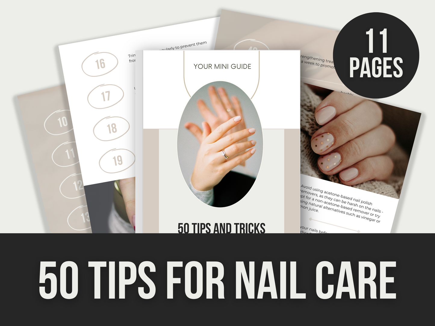 50 tips for nail care