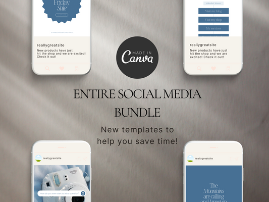 Instagram Bundle Canva Template