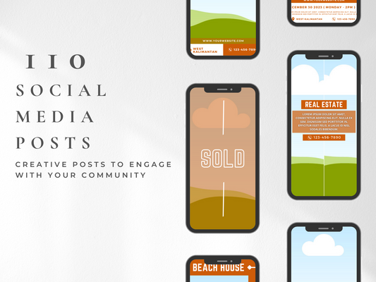 110 Real Estate Social Media Templates