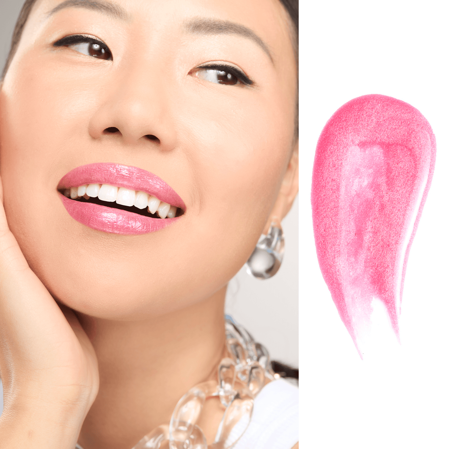 Pink Frosting - Color Your Smile Lighted Lip Gloss®️