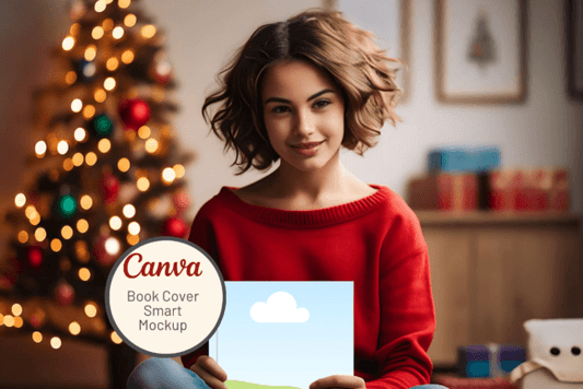 KDP Book Cover Smart Mockup Canva