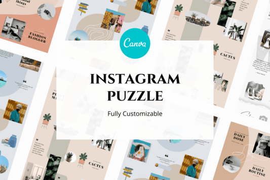 Puzzle Canva Instagram Template