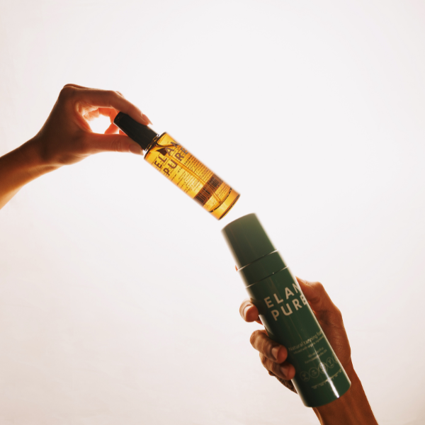 Elan Pure Non-Toxic Self-Tanner + Non-Toxic Face Tanning Mist Glow Duo Bundle