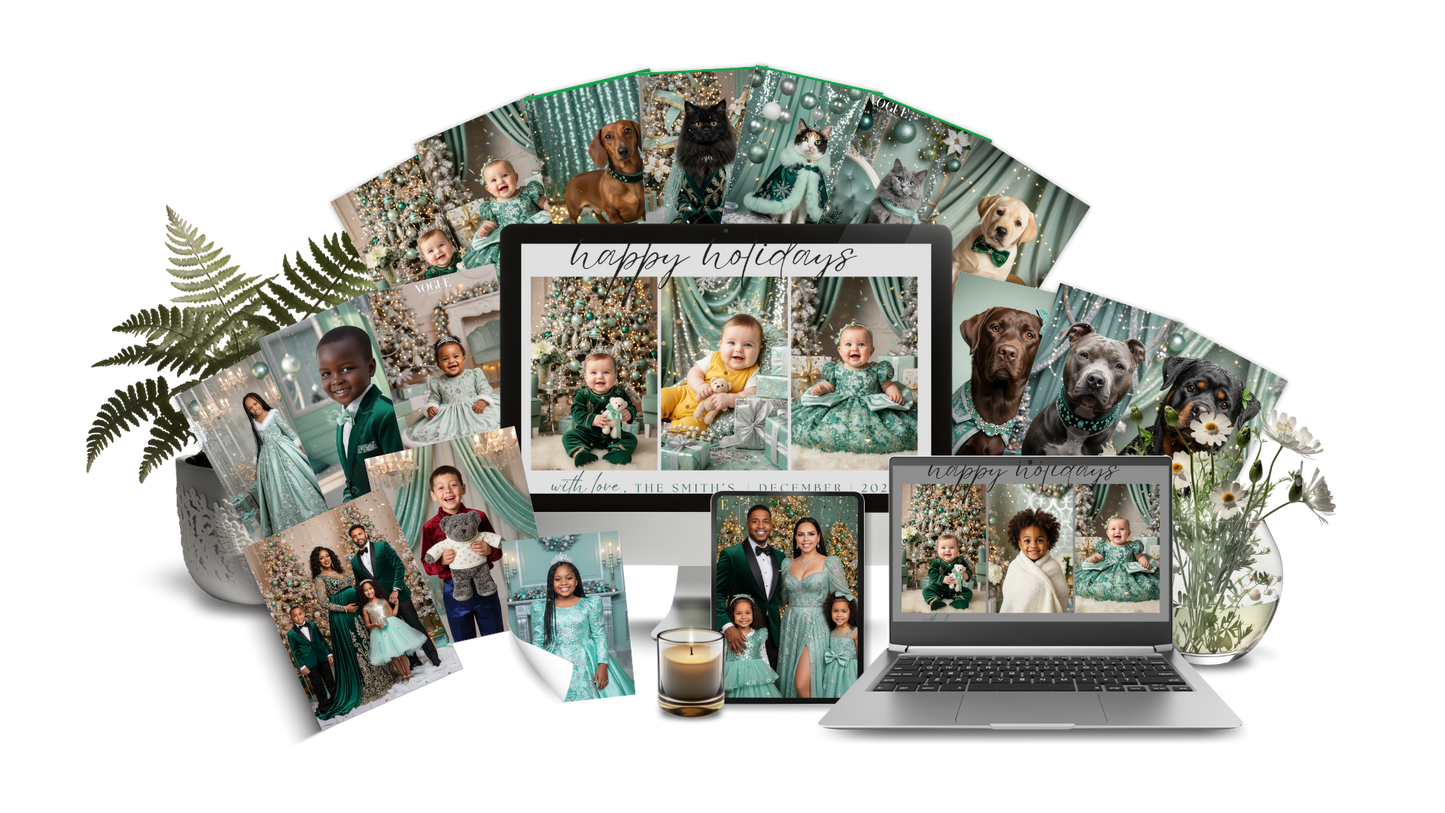 WHITELABEL🎄 HollyGlow Studio™ Christmas Photos APP