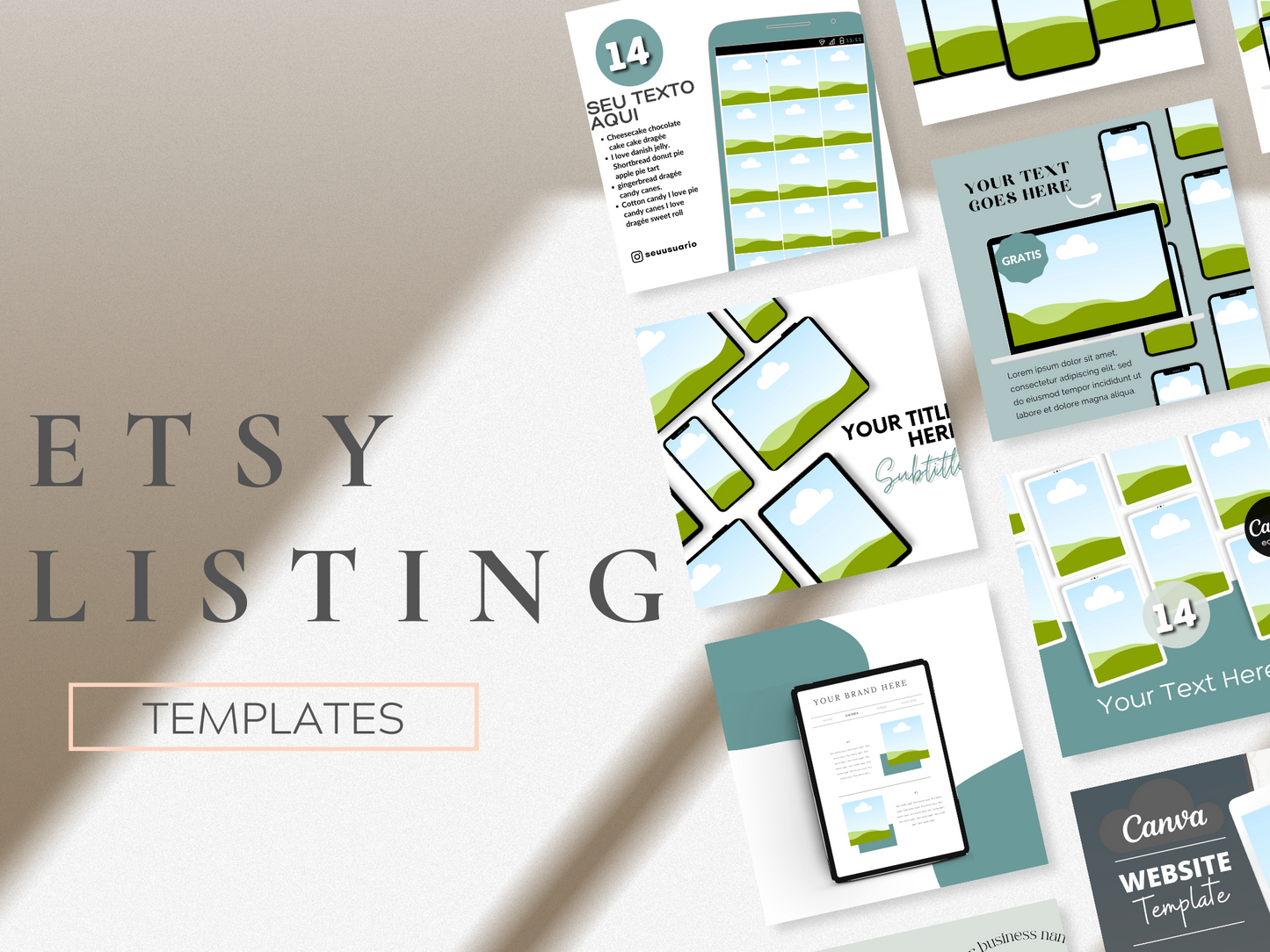 Etsy Device Listing Templates