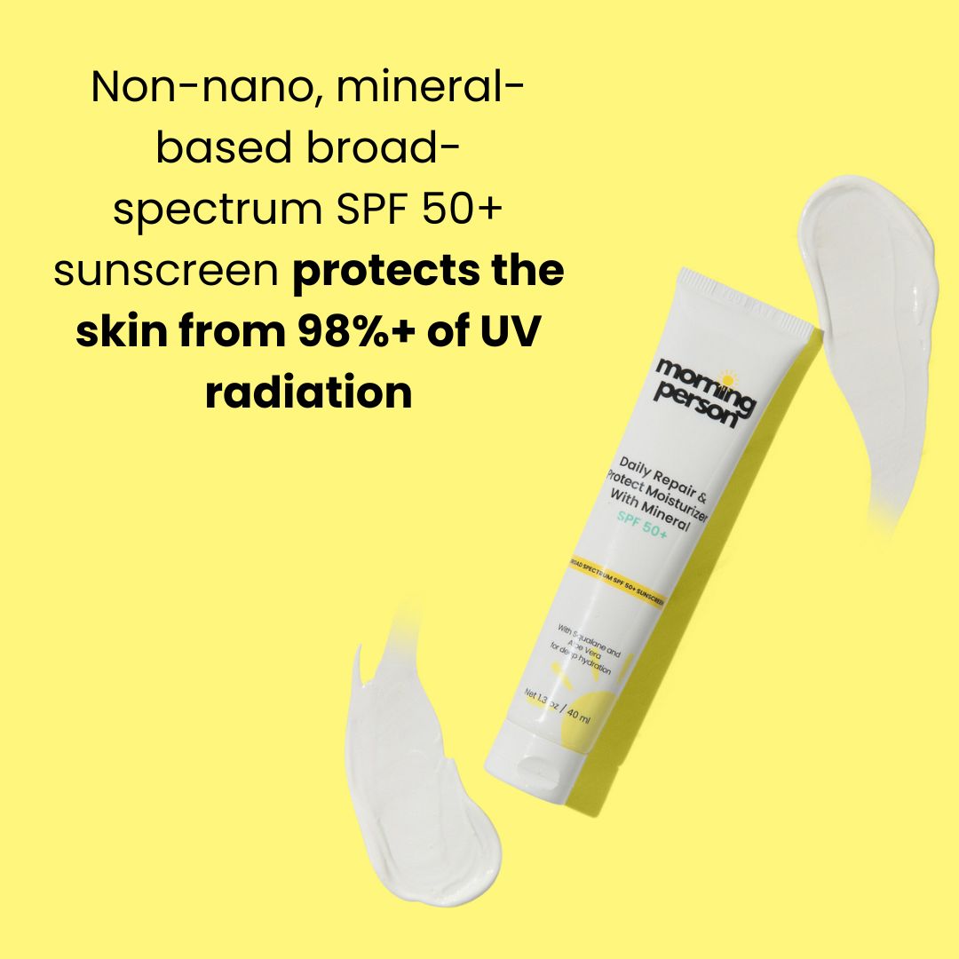Morning Person Daily Repair Moisturizer with Mineral SPF 50