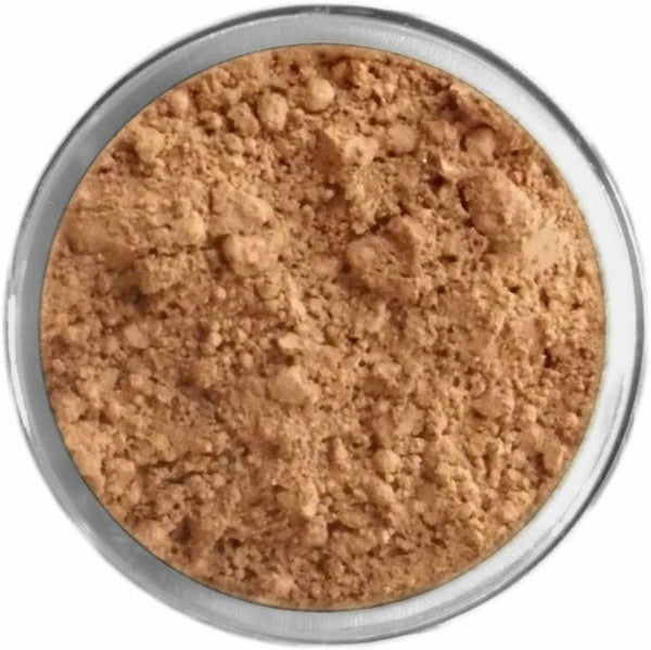 Natural Dark Tan Mineral Foundation Loose Mineral Foundation M*A*D Minerals Makeup 