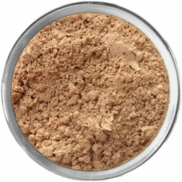 Natural Tan Mineral Foundation Loose Mineral Foundation M*A*D Minerals Makeup 